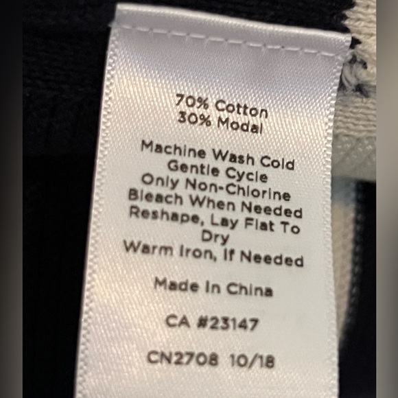 Talbots Zip Cardigan & Tank Twinset Sz L - Picture 15 of 16